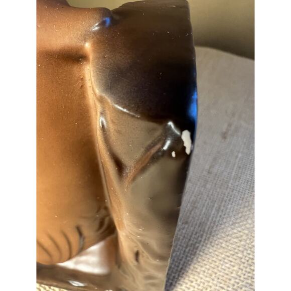 Vintage 1960's Hand Painted Owl Ceramic Bookends Made in Japan - Picture 9 of 12